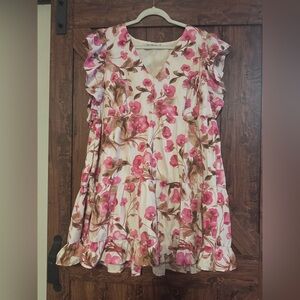 Abercrombie & Fitch Pink Floral Dress